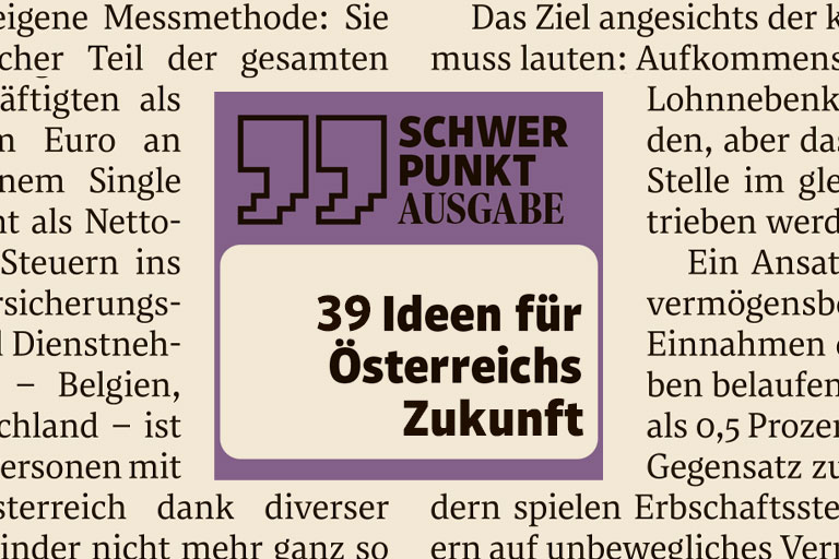 39 Ideen für Österreichs Zukunft