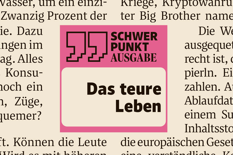 Das teure Leben